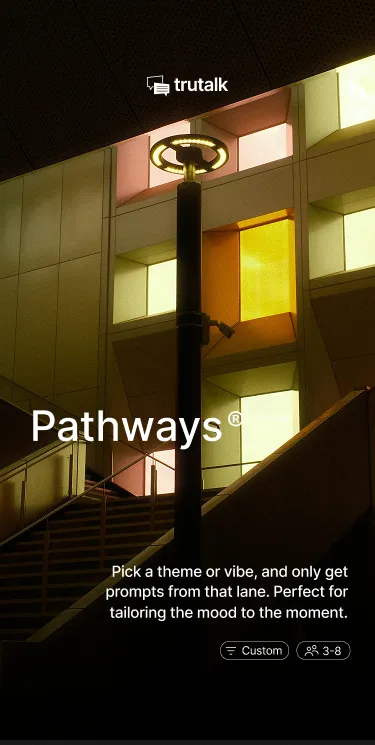 Pathways screen of the TruTalk web app